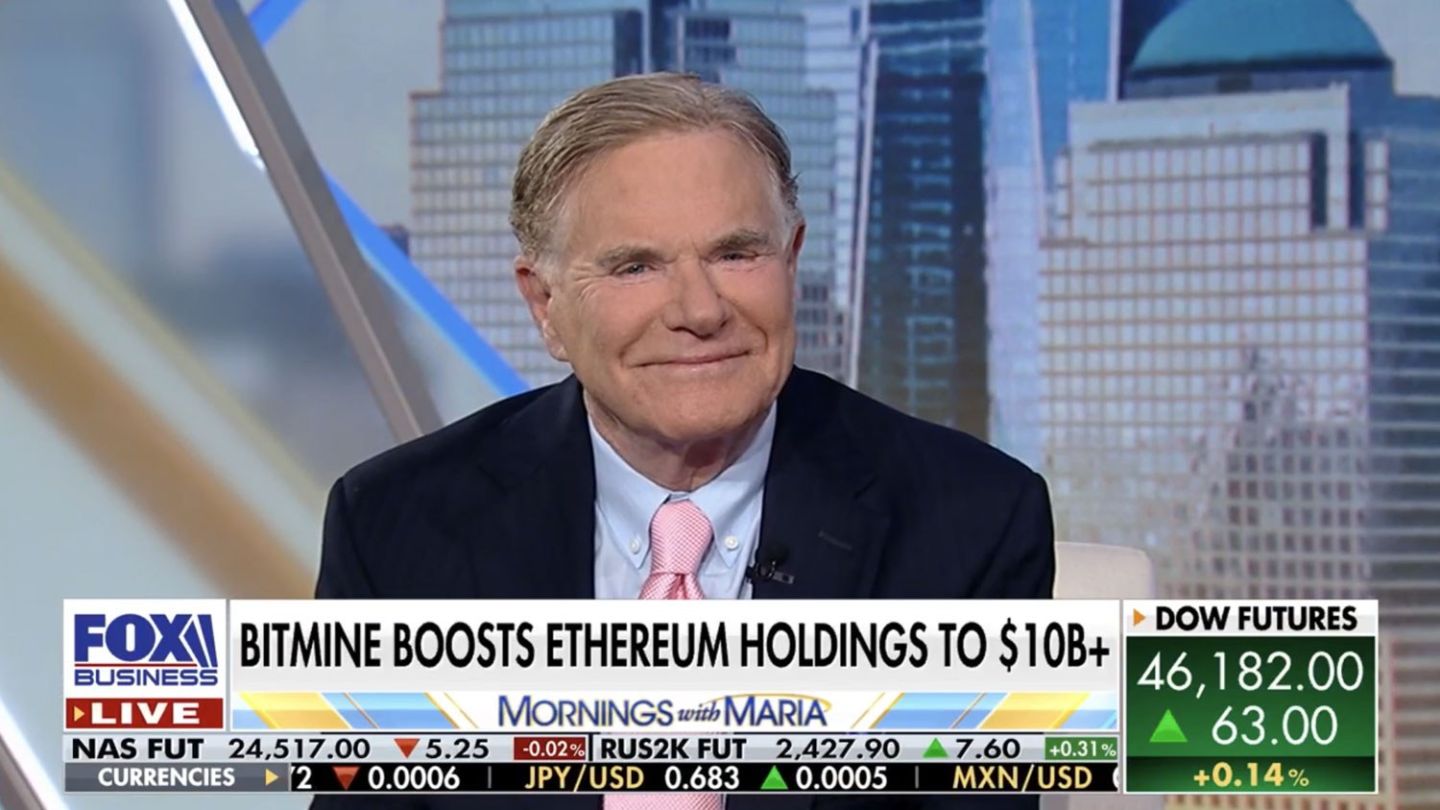 Joe moglia mornings with maria bitmine ethereum 2025 Thumbnail