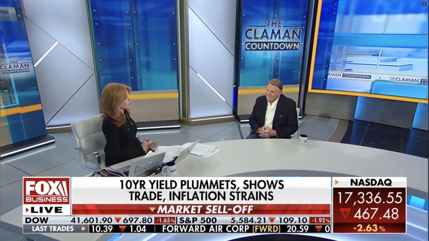 Joe moglia claman countdown fox business march 2025 Thumbnail